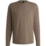 BOSS - 10256064 - T-shirt - Effen - Heren - Katoen