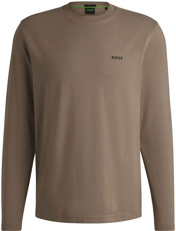 BOSS - 10256064 - T-shirt - Effen - Heren - Katoen