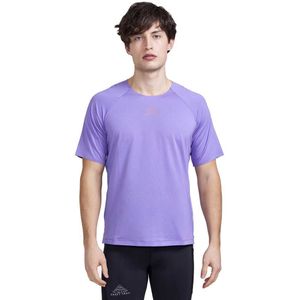 Craft Pro Trail Short Sleeve T-shirt Paars XL Man