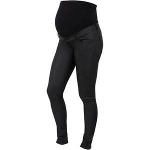 Mamalicious Santos Coated Hb Maternity Slim Fit Spijkerbroek