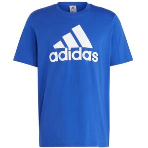 Adidas Bl Sj Short Sleeve T-shirt Blauw M / Regular Man