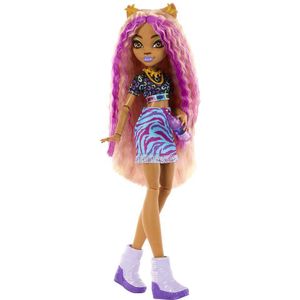 Monster High Skullimate Secrets Clawdeen Wolf (series 1) Doll Roze