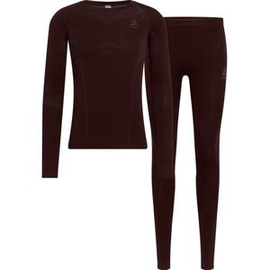 Odlo - Fundamentals Performance Warm - Basislaag Set - Rood - Man