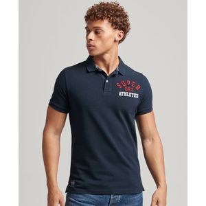 Superdry Vintage Superstate Short Sleeve Polo Blauw S Man