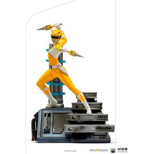 Power Rangers Mighty Yellow Ranger Art Scale Figure Veelkleurig