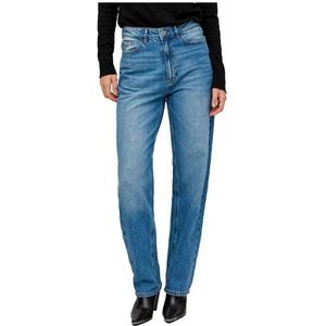 Vila Kelly Jaf Straight Fit High Waist Jeans Blauw 34 / 30 Vrouw