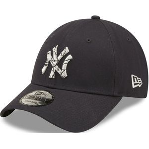 New Era New York Yankees Marble Infill 9forty Cap Zwart  Man