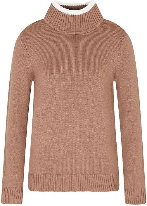 EA7 - 7W000698_AF17576 - Apres Ski Trui - Bruin - Wol en Acryl - Lange Mouwen