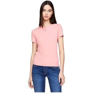 Tommy Jeans Slim Essential Ext T-shirt Met Korte Mouwen