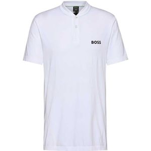 Boss Pariq M5 10258174 Short Sleeve Polo Wit XS Man