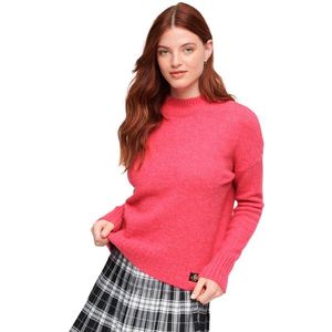 Superdry Essential Turtle Neck Sweater Roze XL Vrouw