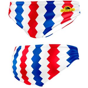 Turbo Zip Tricolor Wp Zwemslip