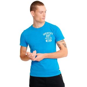 Superdry Superstate Short Sleeve T-shirt Blauw L Man