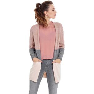 Only Queen Knit Cardigan Roze S Vrouw