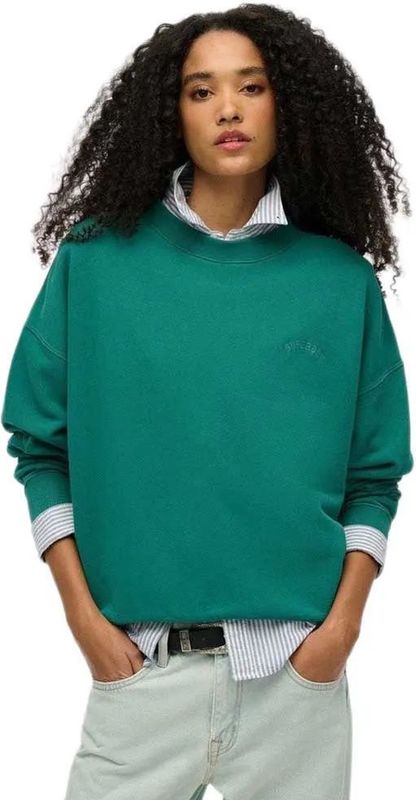 Superdry - Essential Logo Oversized Sweatshirt - Oversized Pasvorm - Katoen