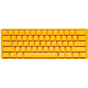 Ducky One 3 Mini Yellow Gamingtoetsenbord Engels