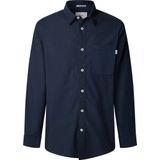 Pepe Jeans - PM3090838 - Overhemd - Marineblauw - Lange Mouwen - Casual