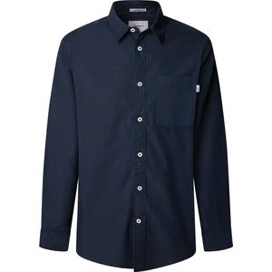 Pepe Jeans - PM3090838 - Overhemd - Marineblauw - Lange Mouwen - Casual
