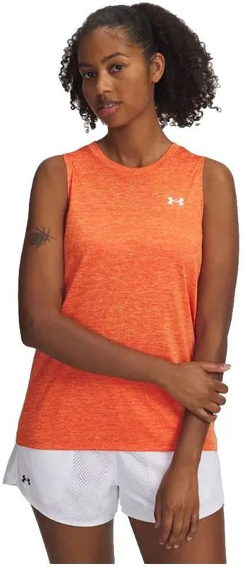 Under Armour - Tech Tank Twist - Sportshirt - Oranje