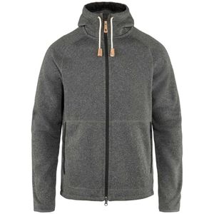 Vest Fjällräven Övik Fleece Hoodie Dark Grey