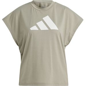 Adidas Icons Regular Fit Logo T-shirt Met Korte Mouwen