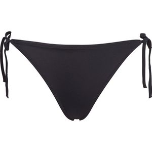 Calvin Klein Underwear Cheeky String Tie Side Bikini Bottom Zwart L Vrouw