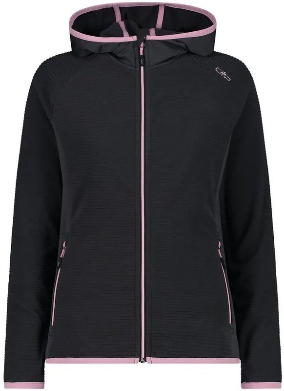 CMP - Dames Fleece Met Capuchon - Zacht - Oeko-Tex - Comfortabel