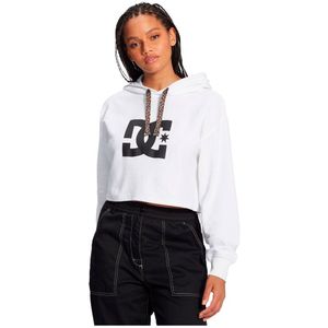 Dc Shoes Cropped 2 Hoodie Wit XL Vrouw