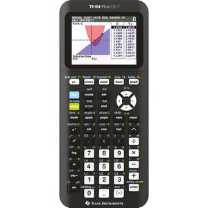 Texas Instruments Ti 84 Plus Ce-t Phyton Edition Calculator Zwart