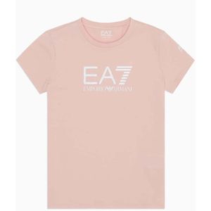 Ea7 Emporio Armani 8nft01 Short Sleeve T-shirt Roze 4 Years Meisje