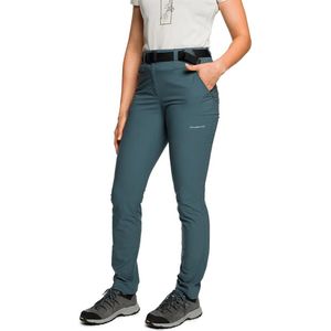 Trangoworld - Breda - Broek - Blauw - Vrouw - Getailleerd met Riem