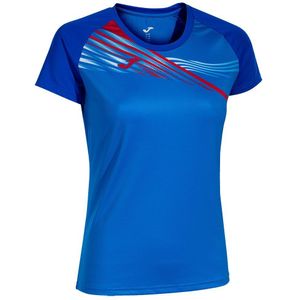 Joma Elite X Short Sleeve T-shirt Blauw XL Vrouw