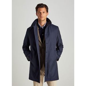 FaÇonnable Remov Lin Trench Coat Blauw 2XL Man