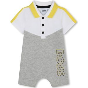 Boss J50781 Romper Grijs 12 Months