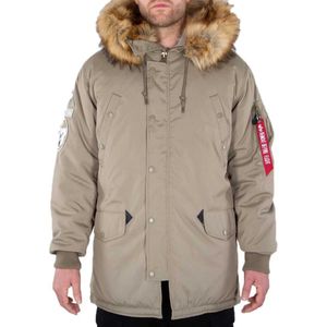 Alpha Industries Arctic Discoverer Jacket Beige 2XL Man