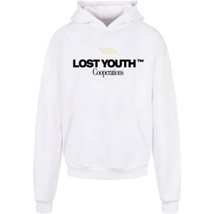 Lost Youth Cooperations Hoodie Wit S Man