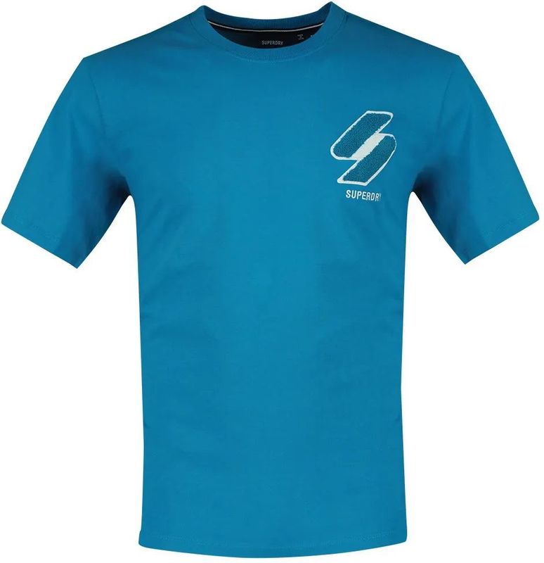 Superdry - Code Classic - T-shirt - Losse Pasvorm - Ronde Halslijn - Korte Mouwen