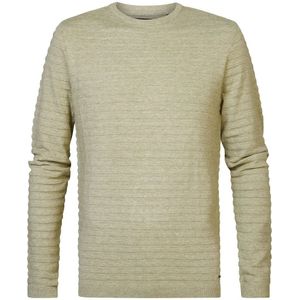 Petrol Industries - 269 - Gebreide Trui - Grijs - Synthetisch