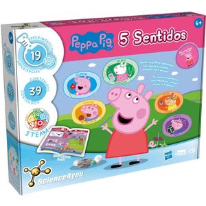 Science4you Peppa Pig And The 5 Senses Board Game Veelkleurig 4-7 Years