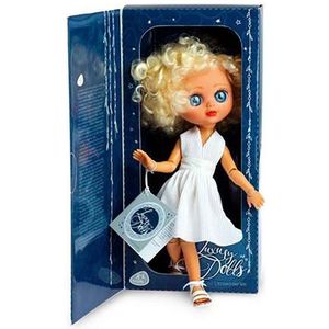Berjuan The Bigger Luxury Dolls Marilyn 35 Cm Doll Blauw