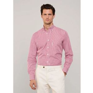 FaÇonnable Cl Bd Pbengal Str Overhemd Met Lange Mouwen