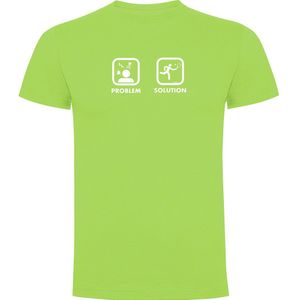 Kruskis Problem Solution Smash Short Sleeve T-shirt Groen 2XL Man