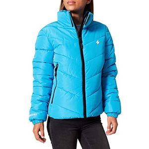 Superdry Code Sports Puffer Jacket Blauw XS Vrouw