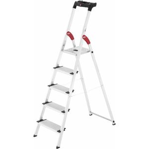 Hailo Easyclix 5_8815-001 5 Stappen Aluminium Ladder