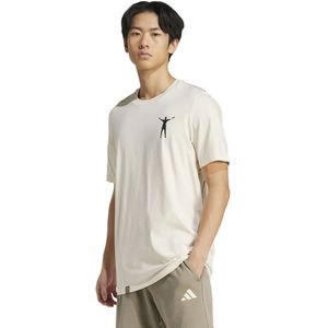 Adidas - Jude Bellingham - T-shirt - Zwart - 100% Katoen, Grafische Print