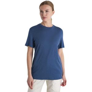 Icebreaker Merino 150 Tech Lite Iii Relaxed Short Sleeve T-shirt Blauw XS Vrouw