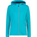 CMP - Dames Fleece Met Capuchon - Jacquardstof - Oeko-Tex-gecertificeerd