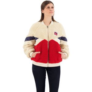 Superdry Retro Sherpa Jacket Rood XS Vrouw