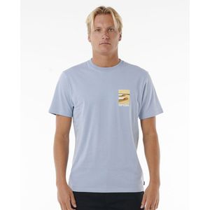 Rip Curl Surf Revival Lined Up T-shirt Met Korte Mouwen