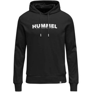 Hummel - Legacy Logo - Hoodie - Katoen - Geborstelde Afwerking